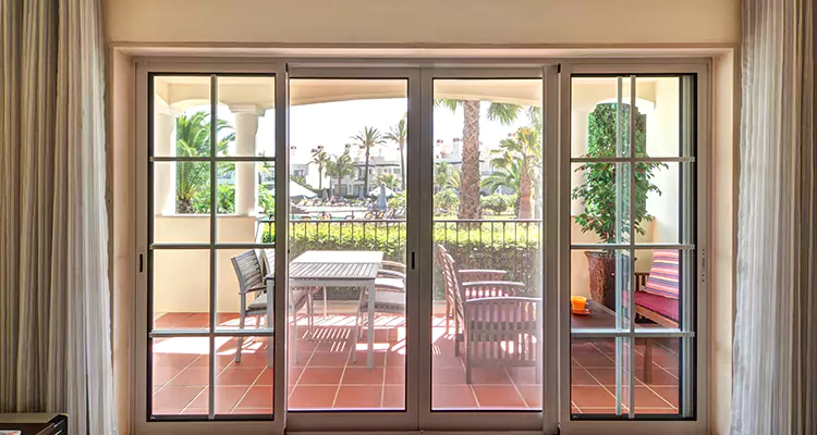 Double French Doors Interior Repair in Port Charlotte, FL