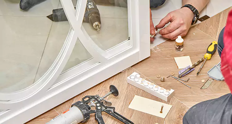 Interior Patio Door Casing Repair in Port Charlotte, FL